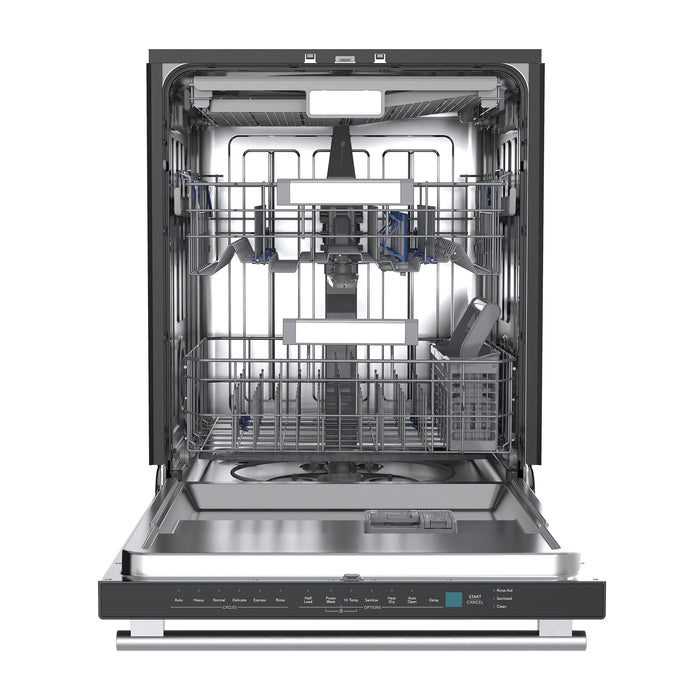 Stella 24 in. Built-in Dishwasher in Black, Tall Tub, Top Touch Control, Fingerprint-Resistant Stainless Steel Dishwasher, Black, Quiet 44 dBA, Soil-Sensing Capable, NSF & ENERGY STAR