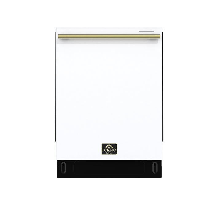 Stella 24 in. Built-in Dishwasher in White, Tall Tub, Top Touch Control, Fingerprint-Resistant Stainless Steel Dishwasher, Quiet 44 dBA, Soil-Sensing Capable, NSF & ENERGY STAR
