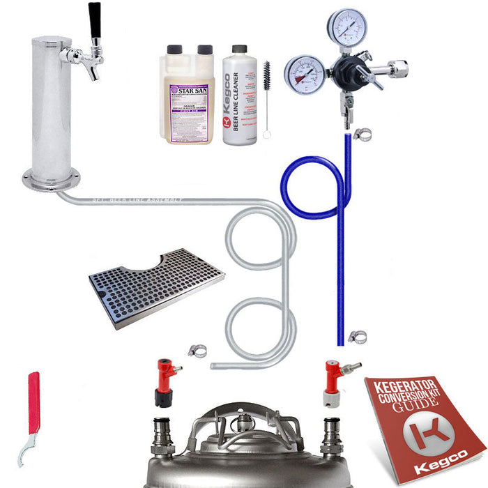 Ultimate Tower Homebrew Kegerator Conversion Kit - Pin Lock - No Tank