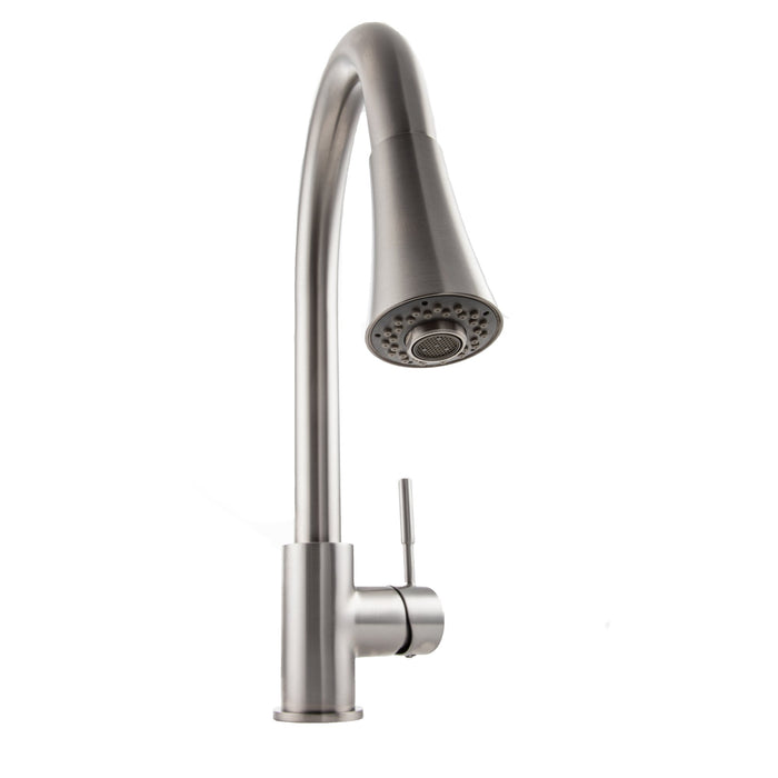 ZLINE Edison Pull Down Single Handle Kitchen Faucet in Brushed Nickel (EDS-KF-BN)