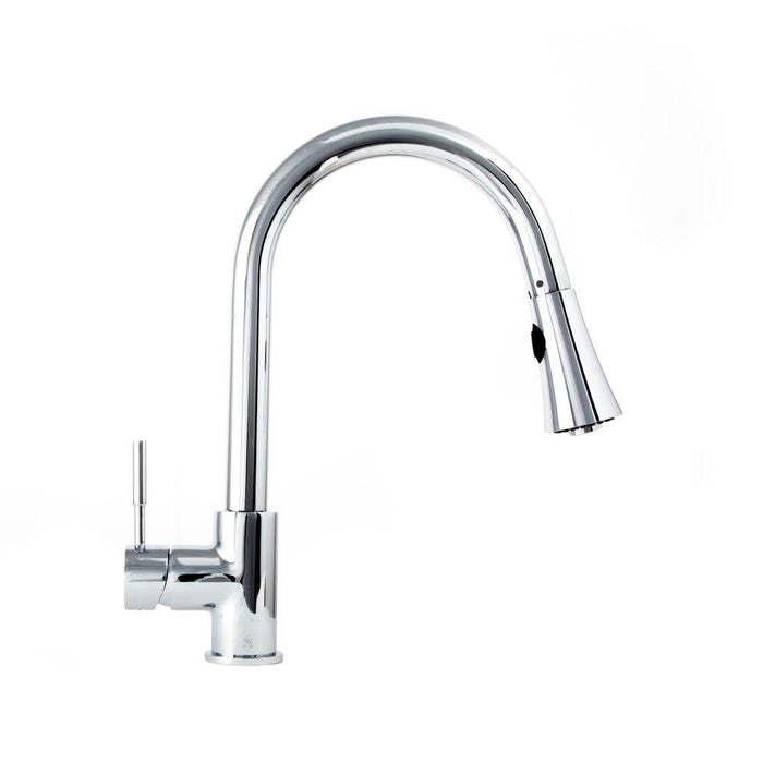 ZLINE Edison Pull Down Single Handle Kitchen Faucet in Chrome (EDS-KF-CH)