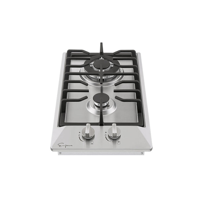 Empava 12 inch 2 Burner Gas Cooktop