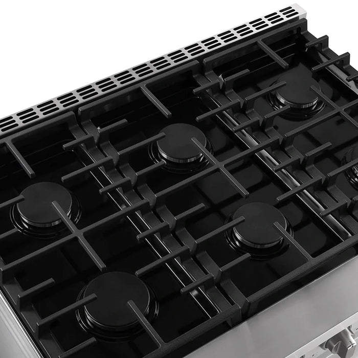 Empava 36 in. Pro-Style Slide-in Single Oven Gas Range