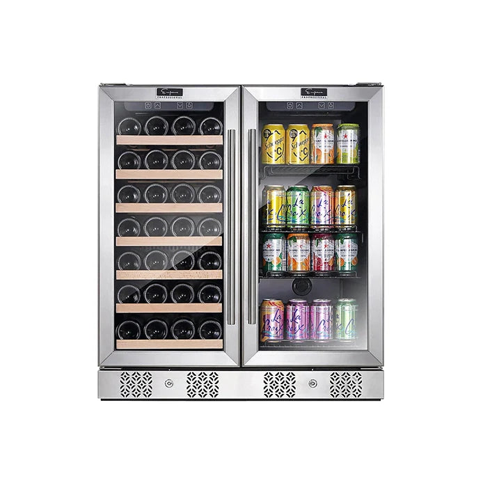 Empava Dual Zone Wine & Beverage Cooler Fridge