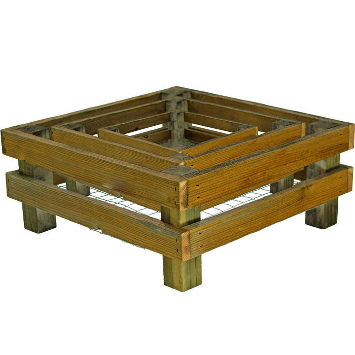 Organic Redwood Planter Crates