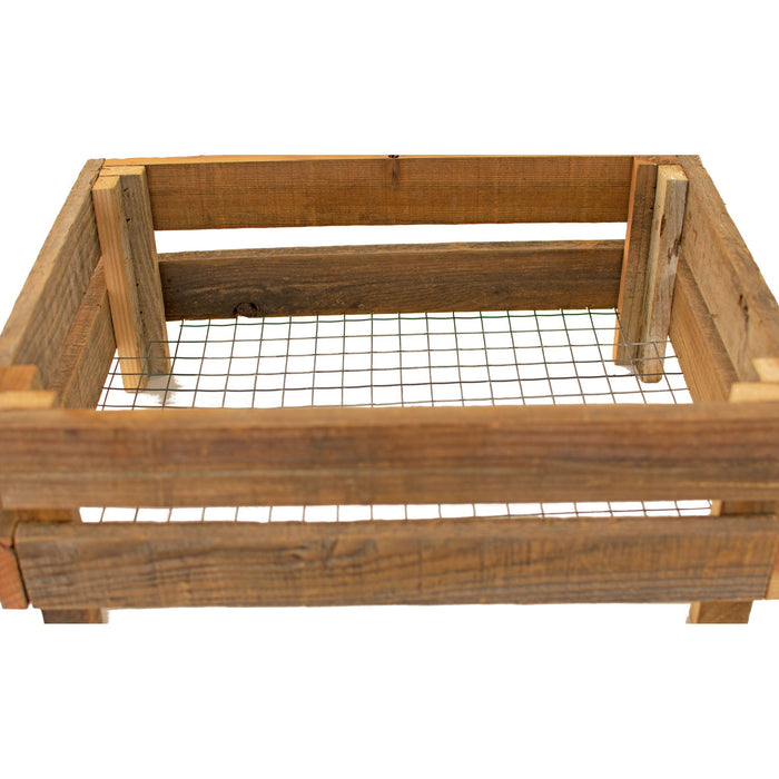 Organic Redwood Planter Crates