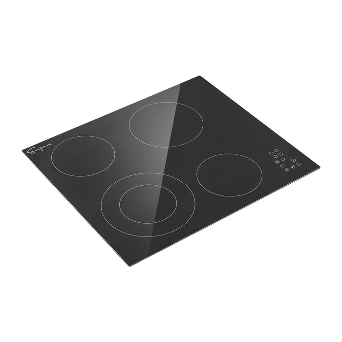 Empava 24 Inch Black Electric Radiant Cooktop