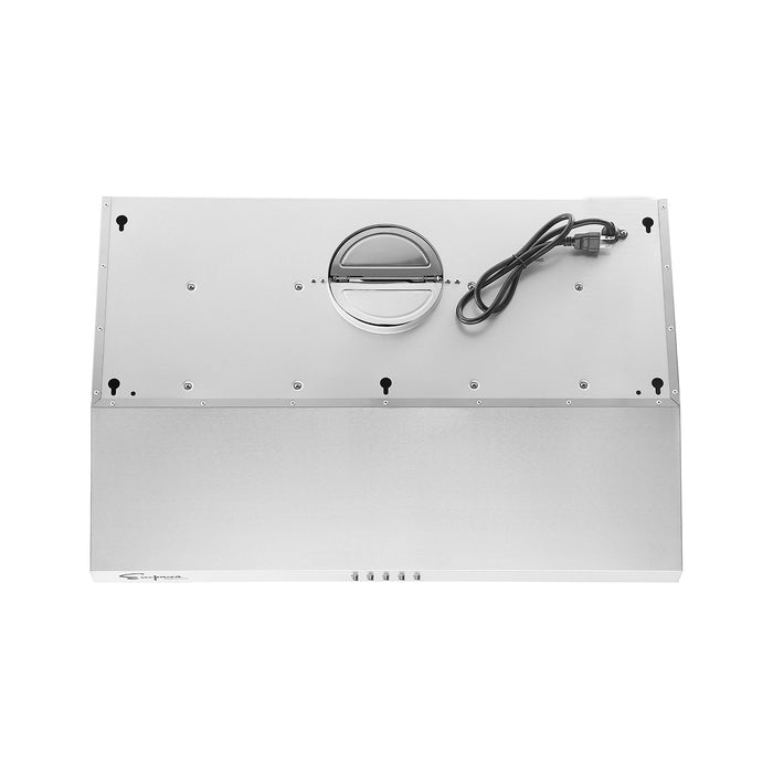 Empava 30 in. Kitchen 400 CFM Ultra Slim Ducted Under Cabinet Range Hood