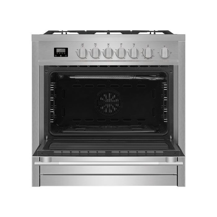 Empava 36 Inch Freestanding Range Gas Cooktop And Oven