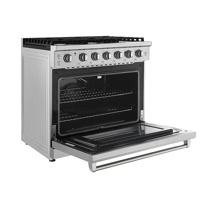 2 PCS / 36" Gas Range & 36" Range Hood-36RH09 & 36GR11