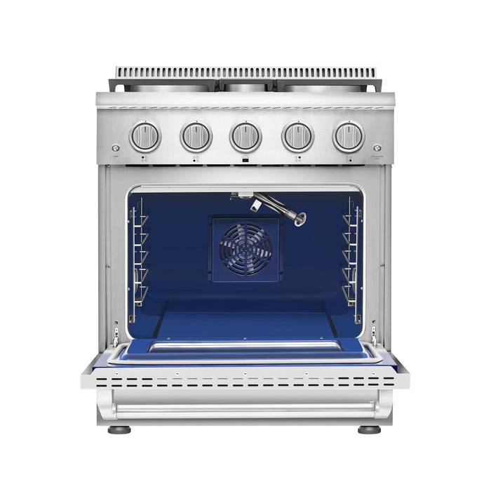 Empava 30 Inch Freestanding Range Gas Cooktop And Oven