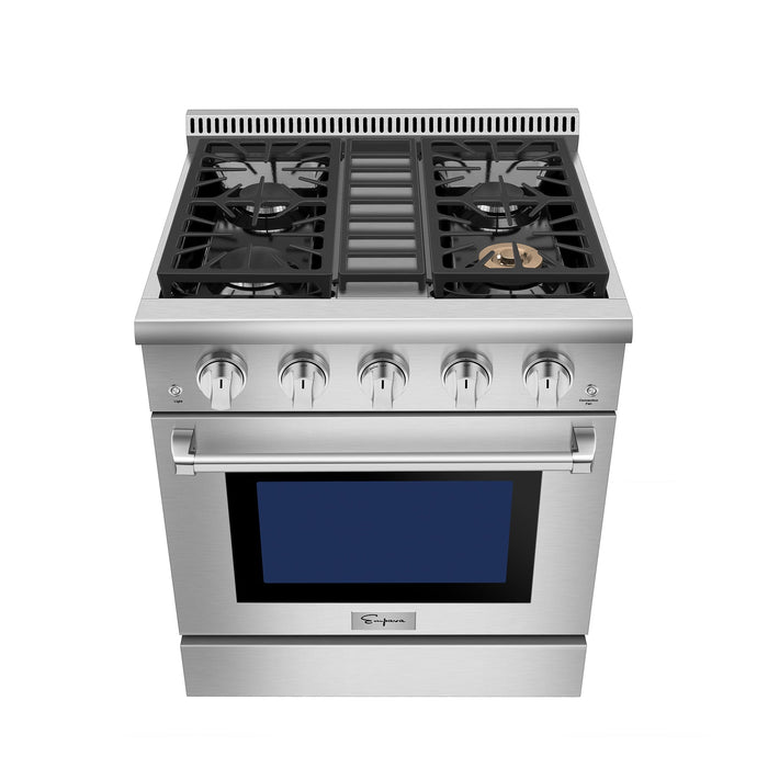 Empava 30 Inch Freestanding Range Gas Cooktop And Oven