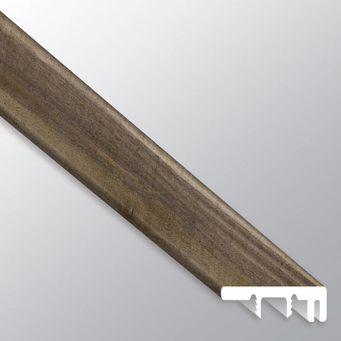 Exotika 0.27" Thick x 1.78" Wide x 94" Length Luxury Vinyl T-molding Large-MSI Everlife