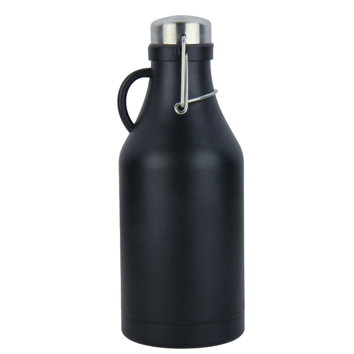 32 oz Double Wall Stainless Steel Flip Top Beer Growler