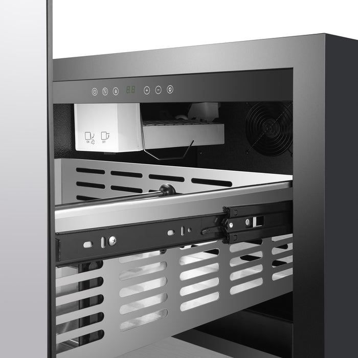 Forno Cosenza 24" Built-In Indoor/Outdoor Drawer Freezer with Ice Maker, 4.69 cu.ft.