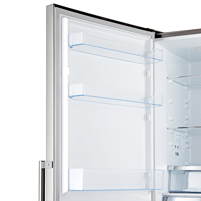 Forno Guardia 24-Inch Bottom Freezer Refrigerator, Left Swing, 10.8 cu.ft, ENERGY STAR Certified