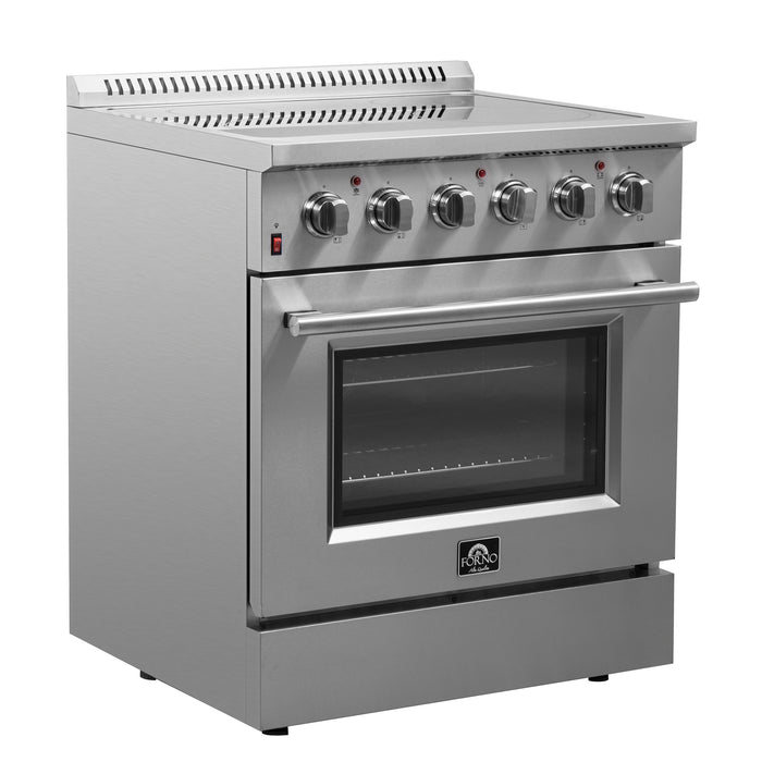 Forno Galiano 30-Inch Freestanding Electric Range, True Convection, Energy Efficient