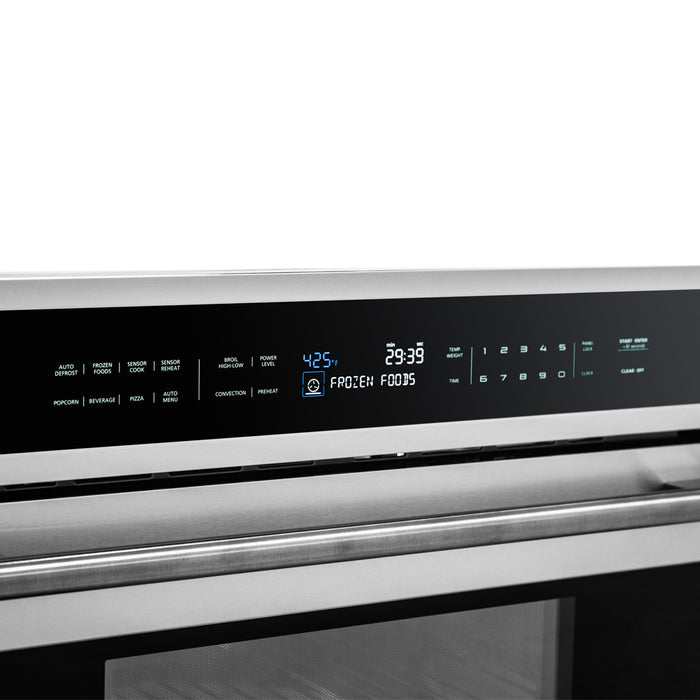 Forno Oliena 30-Inch Compact Oven and 1000 Watt Microwave, 1.6 cu.ft, Convection Oven