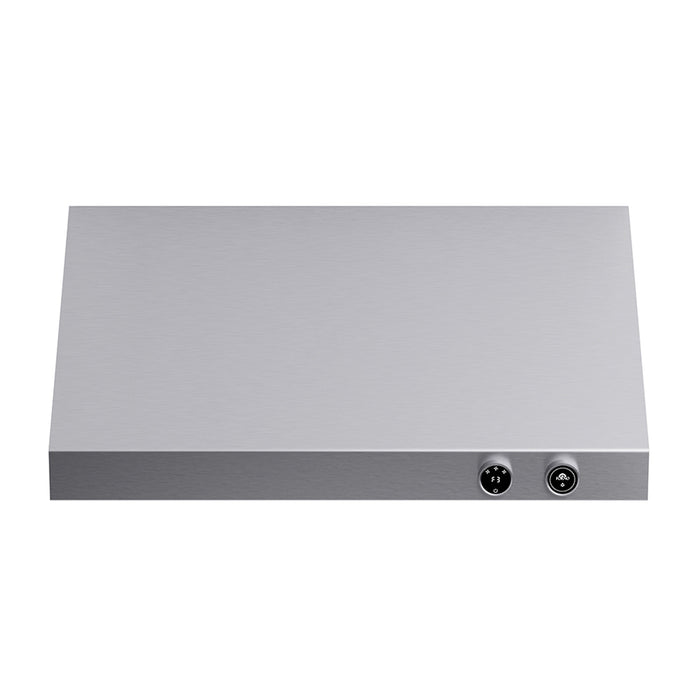 Forno Biagio 36-Inch Wall Mounted Range Hood, Stainless Steel, Heavy Duty