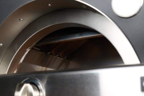 30" Hybrid Multi-Fuel Outdoor Oven, LP, Matte Black