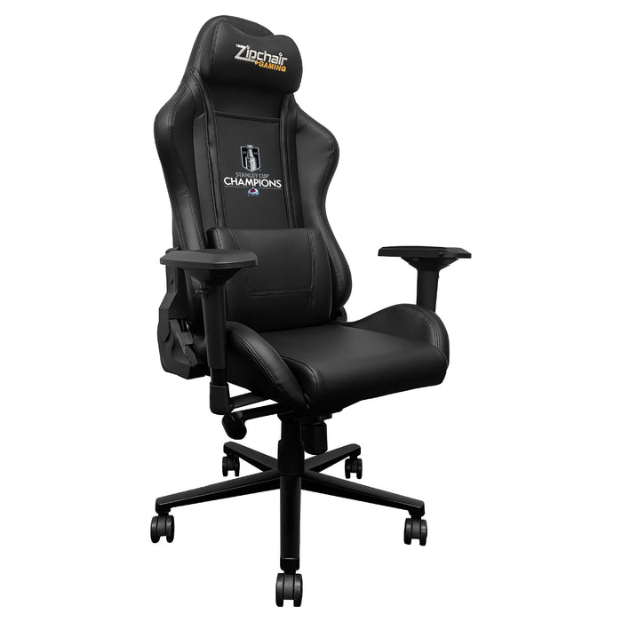 Xpression Pro Gaming Chair with Colorado Avalanche 2022 Champions Logo
