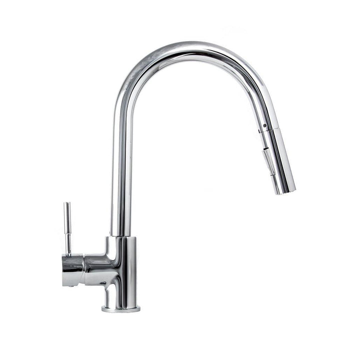 ZLINE Gemini Pull Down Single Handle Kitchen Faucet in Chrome (GEM-KF-CH)