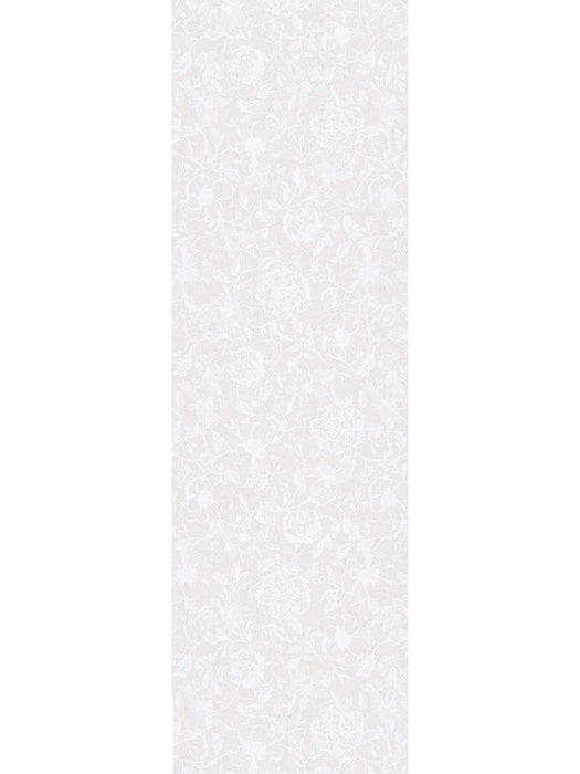 Garnier-Thiebaut Mille Charmes Blanc Table Runner