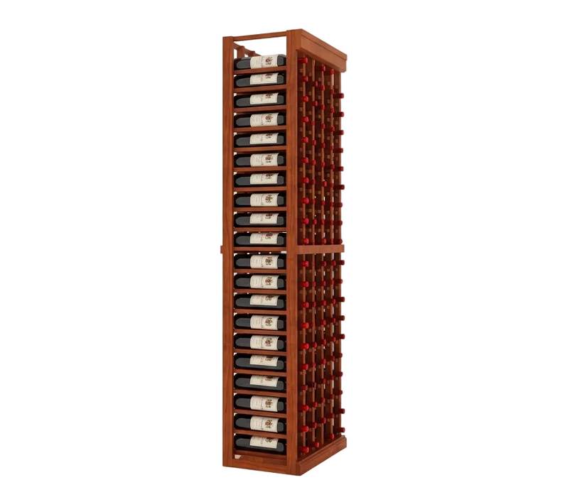 4 Column 80 Bottle 6.5ft Wine Rack Kit