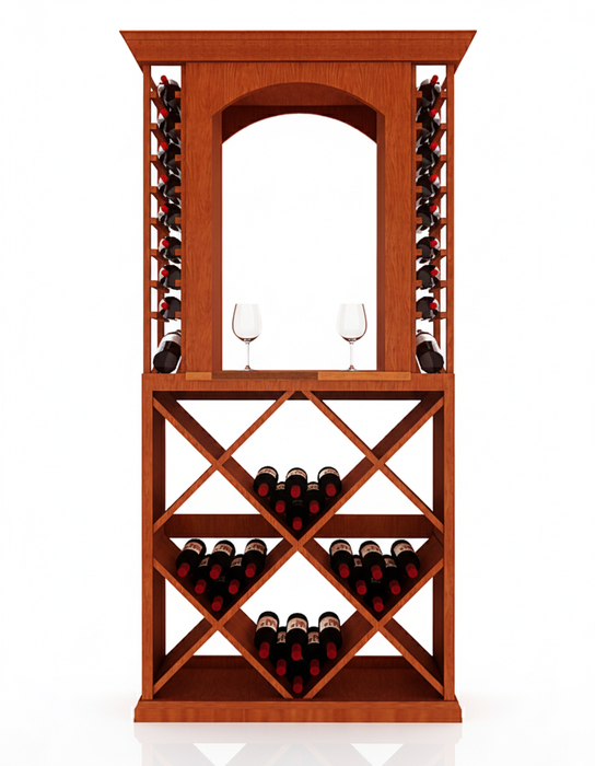 3 Foot Wine Cellar Storage System | 128 Bottle Capacity