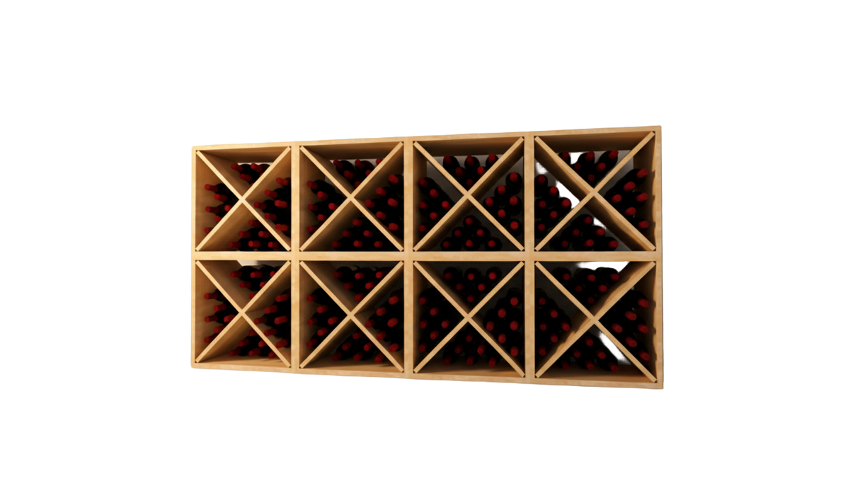 Modular Wine Cube Storage Stackable Design
