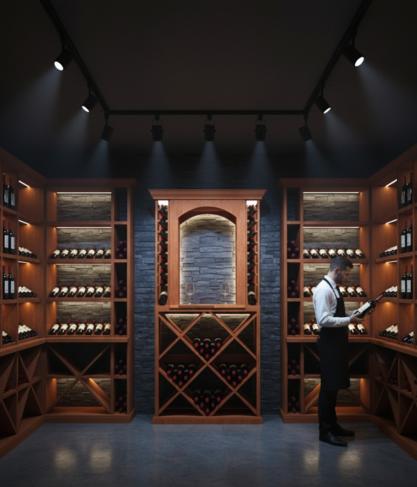 3 Foot Wine Cellar Storage System | 128 Bottle Capacity