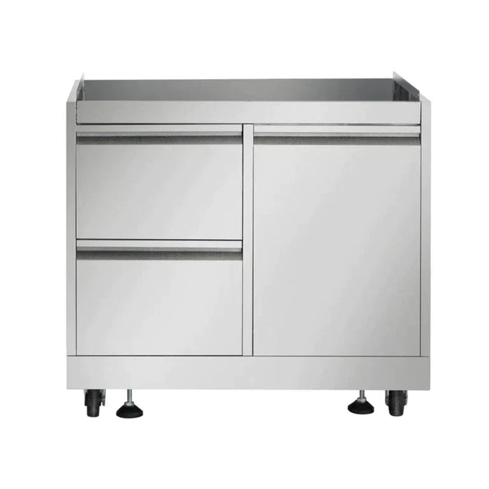 THOR Outdoor Kitchen Package with Propane Gas Grill and Refrigerator, AP-Outdoor-LP-R-6-A