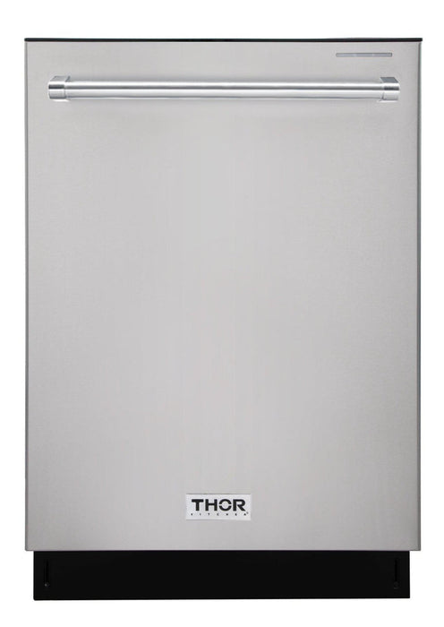 Thor Kitchen Package - 30" Gas Range, Range Hood, Microwave, Refrigerator with Water and Ice Dispenser, Dishwasher, AP-ARG30-C-9