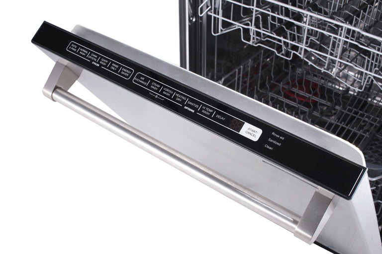 THOR Kitchen Package - 36" Electric Range, Range Hood, Refrigerator, Dishwasher, AP-ARE36-3