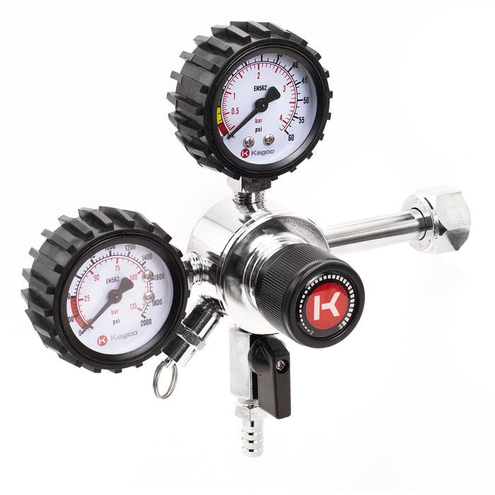 Premium Dual Gauge, 2-Stage CO2 Draft Beer Regulator