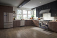 THOR Kitchen Package - 36" Electric Range, Range Hood, Refrigerator, Dishwasher, AP-ARE36-3