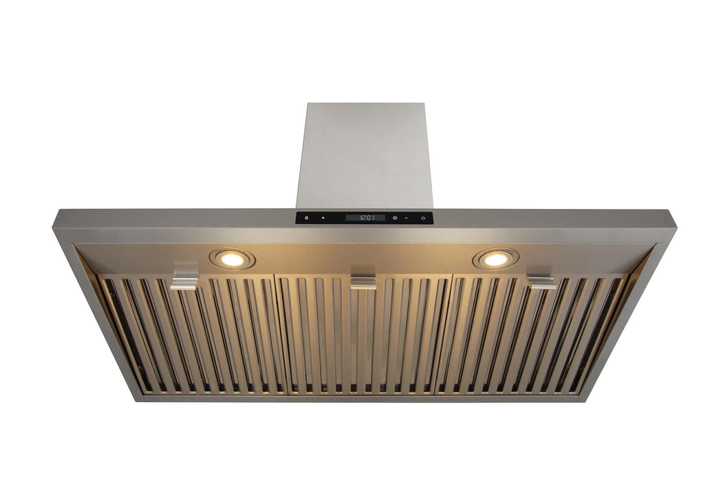 Thor Kitchen 36 in. Wall Mount LED Light Range Hood in Stainless Steel, HRH3607