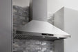 THOR Contemporary Package - 36" Gas Range, Range Hood, Dishwasher, Microwave and Wine Cooler, THOR-AP-ARG36-A109