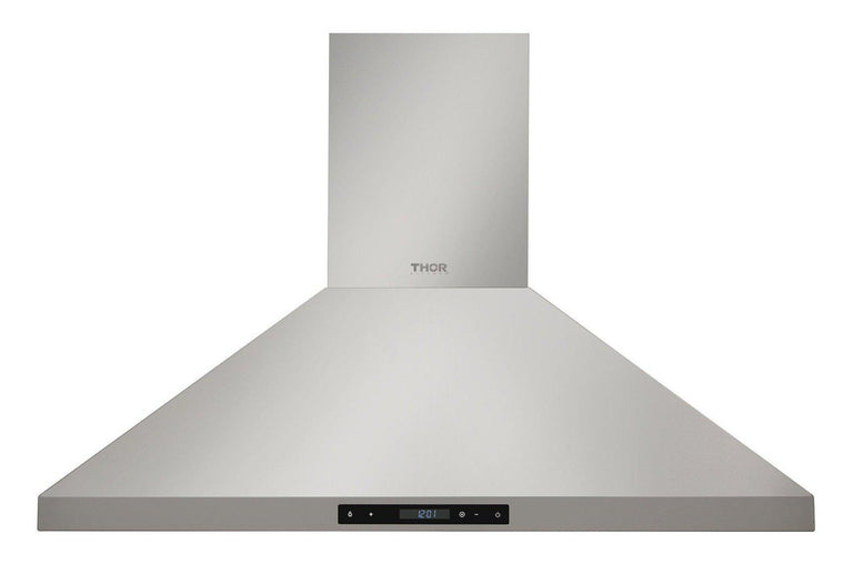 THOR Contemporary Package - 36" Gas Range, Range Hood and Wine Cooler, THOR-AP-ARG36LP-B22