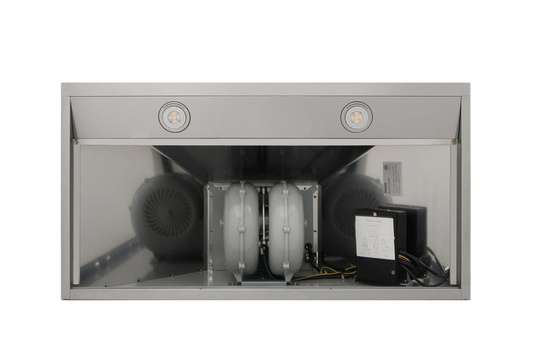 THOR Kitchen Package - 36" Electric Range, Range Hood, Refrigerator, Dishwasher, AP-ARE36-3
