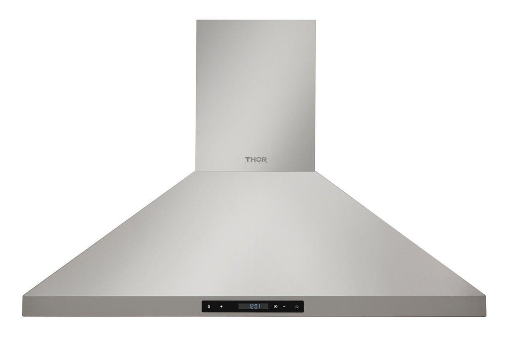 THOR Kitchen Package - 36" Propane Gas Range, Range Hood, Microwave, AP-LRG3601ULP-5