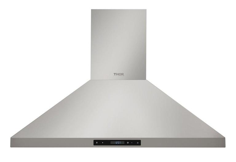 Thor Kitchen Package - 36" Propane Gas Range, Range Hood, Refrigerator, Dishwasher, Wine Cooler, AP-LRG3601ULP-4