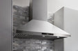 THOR Kitchen Package - 36" Propane Gas Range, Range Hood, Refrigerator with Water and Ice Dispenser, Dishwasher, AP-HRG3618ULP-10