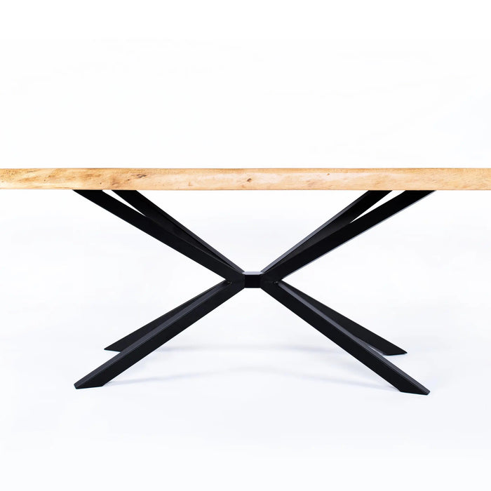 Spider Steel Dining Table Legs Black