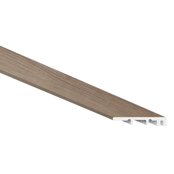 Highcliff Greige 0.26" Thick x 1.77" Wide x 94" Length Luxury Vinyl End Cap Molding-MSI Everlife
