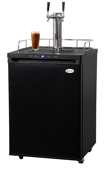 ICK30B-2 Double Faucet Digital Javarator Cold-Brew Coffee Dispenser - Black