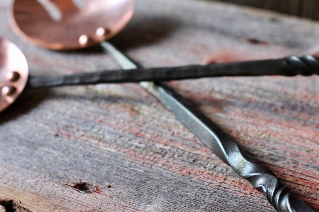 Copper Salad Tongs