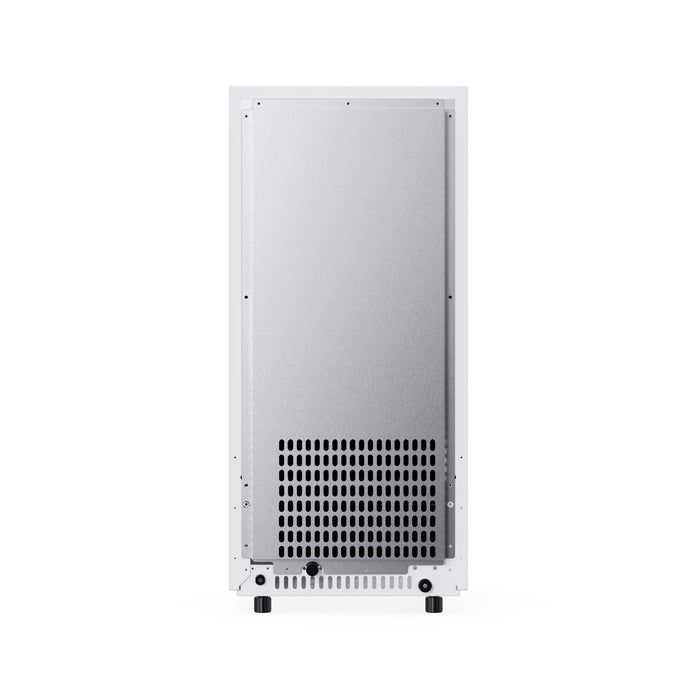 Cristallo 15 Inch Freestanding/Undercounter Ice maker, 79.4 lbs Cubed Ice daily, 12 kg / 26.5 lbs ice bin, White