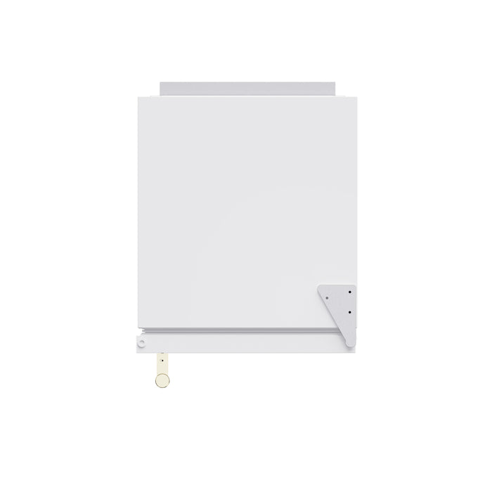 Cristallo 15 Inch Freestanding/Undercounter Ice maker, 79.4 lbs Cubed Ice daily, 12 kg / 26.5 lbs ice bin, White