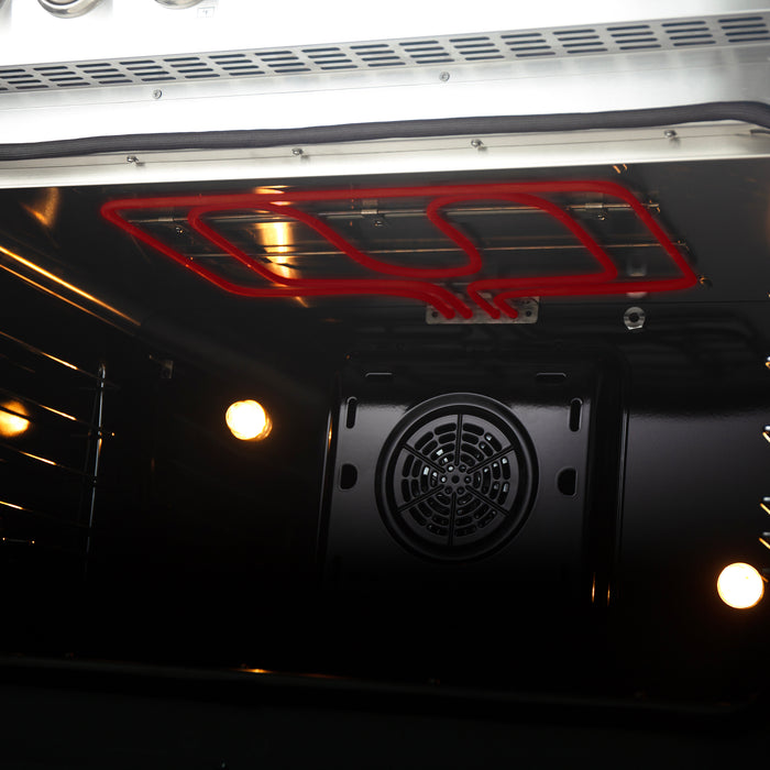 Forno Torino 36 Inch Induction Range with True Convection and Air Fry